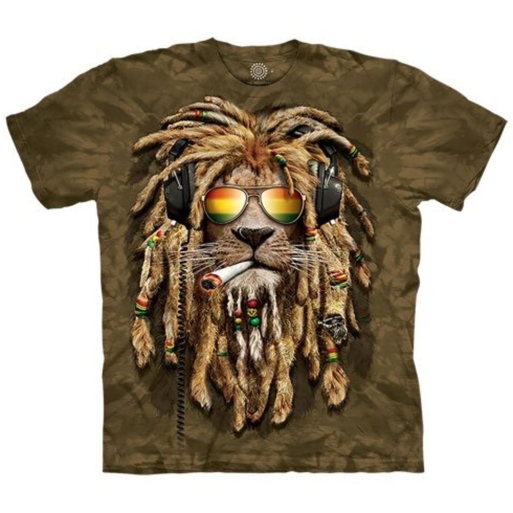 The Mountain Graphic Tee Smokin' Jahman Adult T-shirt